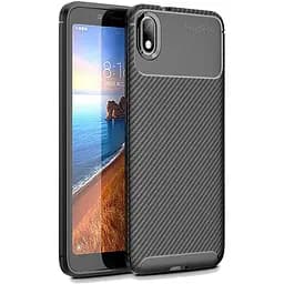 Чохол-накладка Toto TPU Carbon Fiber 1.5 mm Case Xiaomi Redmi 7A Black - мініатюра 2