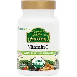 Витамин С органический Natures Plus Vitamin C 500 мг 60 вегетарианских капсул