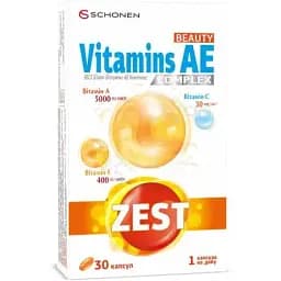Зест витамины АЭ капсулы №30