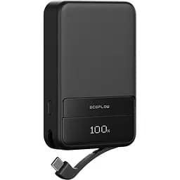 Павербанк EcoFlow RAPID Magnetic Black 10 000 mAh / 65 Вт (EF-RAPID10000-EU)
