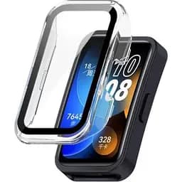 Чохол-накладка DK для Huawei Band 8 / 9 Пластик Gloss Glass Full Cover (016251) (clear)