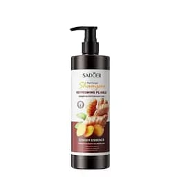 Шампунь для зміцнення волосся з імбиром Sadoer Refreshing Pliable, 500 мл