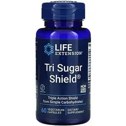 Тройная защита от сахара Life Extension Tri Sugar Shield 60 вегетарианских капсул