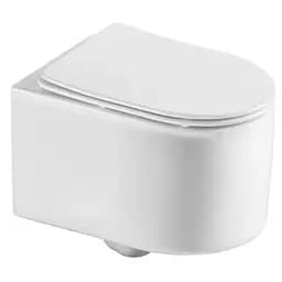 Унитаз подвесной Mixxus Premium Topper-0101-T3 495x355x375 мм, система смыва Tornado 1.0 MP6476, Белый