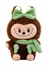 Детский набор Игрушка плед Лабуба с бантиком мягкая игрушка с пледом для детей