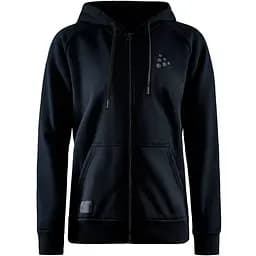 Кофта Craft Core Craft Zip Hood Woman S Чорний (1068-1910640 S 999000)