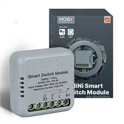 Розумне реле Zigbee Moes ZM-104-M Tuya Smart Switch 10 А