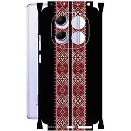 Защитная пленка StatusSKIN для Xiaomi Redmi Note 14 Pro 4G Корпус Винил Вышиванка 3