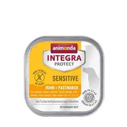 Вологий ветеринарний корм для собак Integra Protect Sensitiv Chicken+Parsnips при харчовій непереносимості, курка+пастернак, 150 г