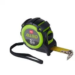 Рулетка з автостопом Alloid Pro 8 м / 25 мм (MT-740825)