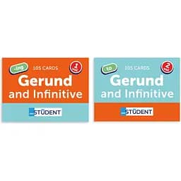 Картки для вивчення англійської English Student Gerund 1 & Gerund 2