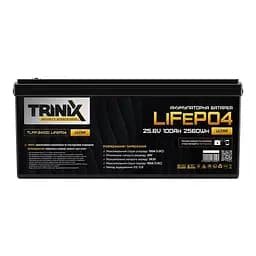 Акумуляторна батарея літій-залізо-фосфатна 25.6В 100А*год Trinix TLFP-24100 Ultra LiFePO4 з Bluetooth (Black) (44-00087) - мініатюра 2
