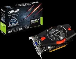 Відеокарта GeForce GTX 650 2GB Asus (GTX650-E-2GD5) Б/В - мініатюра 1