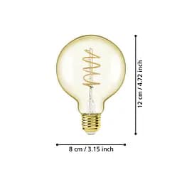 Лампа напівпровідникова LM_LED_E27 EGLO 110079 - мініатюра 2