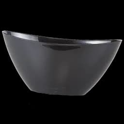 Горшок для цветов Serinova Kayak, 1.2 л, черный (KY02-Siyah)