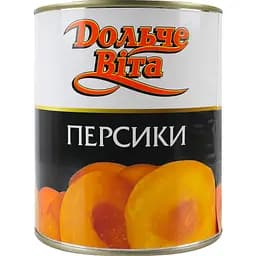 Персики Дольче Віта половинками 850 мл