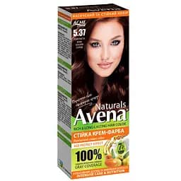 Устойчивая крем - краска для волос Acme Avena Naturals 5.37 Золотистый кофе