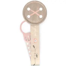 Клипса для пустышки Suavinex Wild & Free розовая (309131)