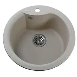 Кухонная мойка гранитная Globus Lux Orta песчаный 485мм-А0004, Sand