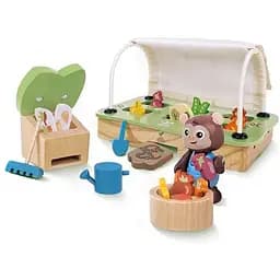 Дерев'яний розвиваючий набір Hape Органічна теплиця E3416 для юних садівників