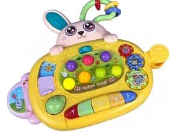 Розвиваюча музична іграшка Зайчик-розвивайчик, WToys - мініатюра 2