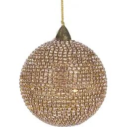Декоративна прикраса Elendekor Куля 8 см золото (877-098)