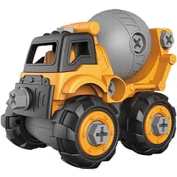 Конструктор Microlab Toys Строительная техника - бетономешалка (MT8908)