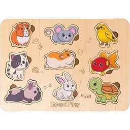 Пазл-сортер GoodPlay Домашні тварини (PS-4-017)