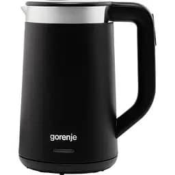 Электрочайник Gorenje 1.7 л Strix контроль LED дисплей черный kuh0015396