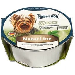 Влажный корм для собак Happy Dog Schale NaturLine Kaninchen паштет с кроликом 85 г (1002723)