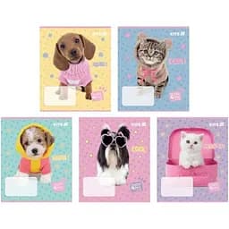 Зошит учнівський "Studio Pets" Kite SP25-234 12 аркушів1 шт. в асортименті