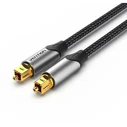 Кабель мультимедийный Optical Toslink 1.0m gray Vention (BAVHF)