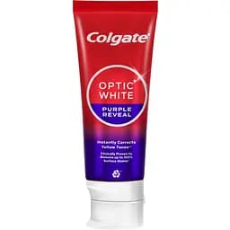 Зубна паста Colgate Optic White фіолетовий ефект відбілювання 75 мл