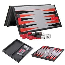 Настільна гра "Нарди магнітні" Magnetic Folding Backgammon UB 3820UB 25x25 см - мініатюра 3