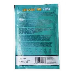 Дріжджі Alcotec Turbo Yeast Pure 48, 135 г 5 шт - мініатюра 2