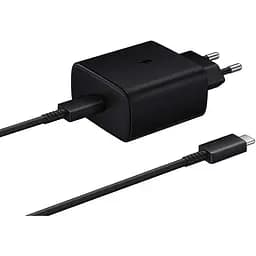 Зарядний пристрій Samsung 65W PD EP-TA845XBE набір блок + кабель С - С чорний - мініатюра 4