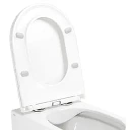 Унітаз підвісний Qtap Scorpio Ultra Quiet сидіння Slim Duroplast/ Soft-close/ Quick relase QT1433053EUQW - мініатюра 7