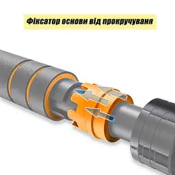 Розсувний розпірний турнік EasyFit OrangeGymBar 60-100 см - мініатюра 4