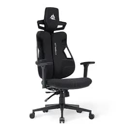 Геймерське крісло Mealux Cyberlux V8 Fabric Black (GM-V8 FB) - мініатюра 2
