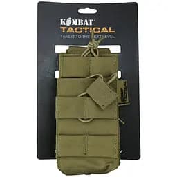 Підсумок під магазини АК Kombat UK Single Duo Mag Pouch Койот (1000-kb-sdmp-coy)