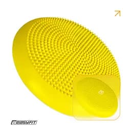Балансувальна масажна подушка EasyFit жовта