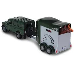 Ігровий набір TechnoDrive Land Rover з причіпом і фігурками коней (520460.270) - мініатюра 7