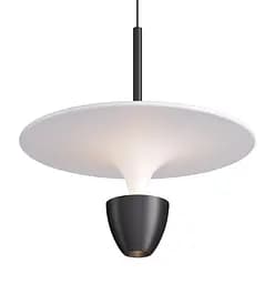 Світильник підвісний KLOODI DECO PE-NIMBA300 6W+6W 3K WH/BK - мініатюра 5