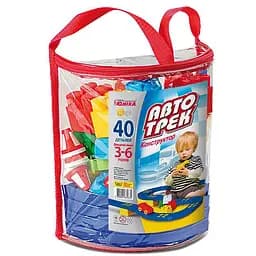 Конструктор детский Автотрек Юніка 70675 40 деталей рюкзак