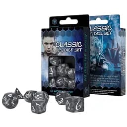 Набор кубиков Classic RPG Smoky & white Dice Set , 7 шт. (SCLE11)