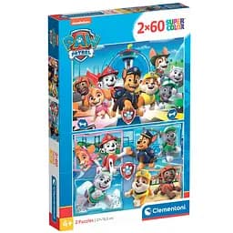 Пазл 2 в 1 Clementoni Paw Patrol: 2 шт. по 60 елементів (21617)