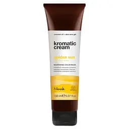 Живильна тонувальна маска ЗОЛОТО NOOK KROMATIC CREAM Nourishing Color Mask Golden Sun 150 мл - мініатюра 1