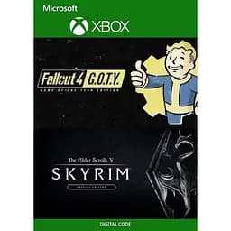 Ключ активації Microsoft Skyrim Anniversary Edition + Fallout 4 G.O.T.Y Bundle для Xbox One/Series