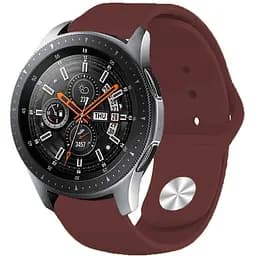 Силіконовий ремінець BeCover для Nokia / Withings Steel / Steel HR Dark-Red (706269) - мініатюра 3