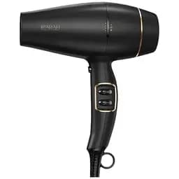 Фен для волосся Iparah P-350 з дифузором та концентратором 2200 Вт Чорний 